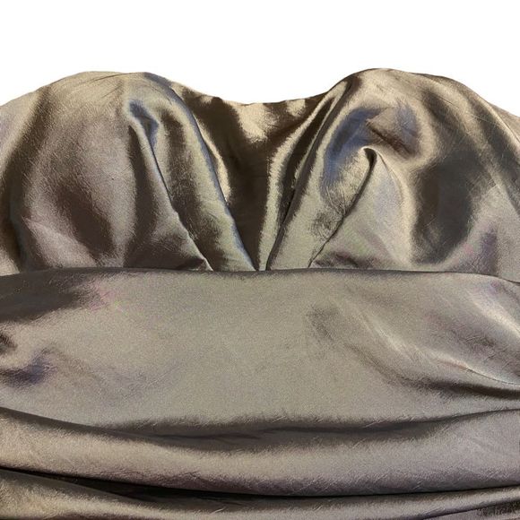 DOLLAR Grey Formal Event Dress Size S - Picture 10 of 13